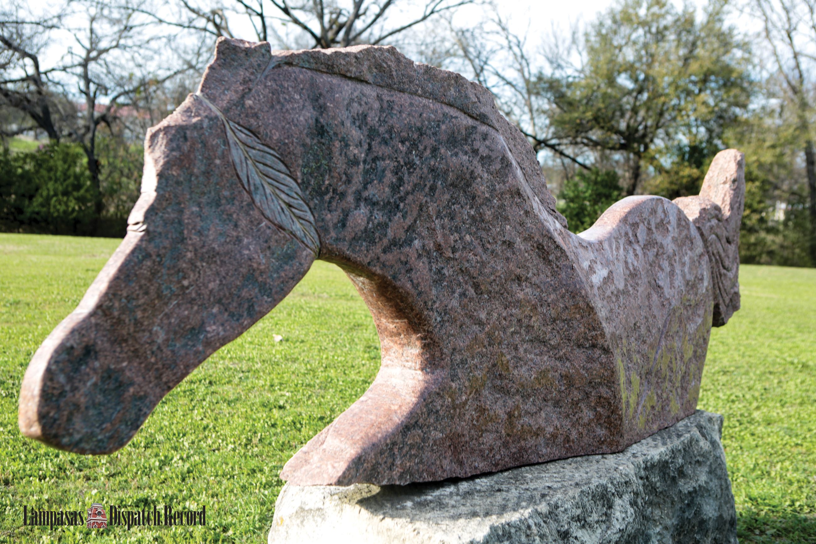 Art in the Park-Horse-Lampasas Dispatch Record