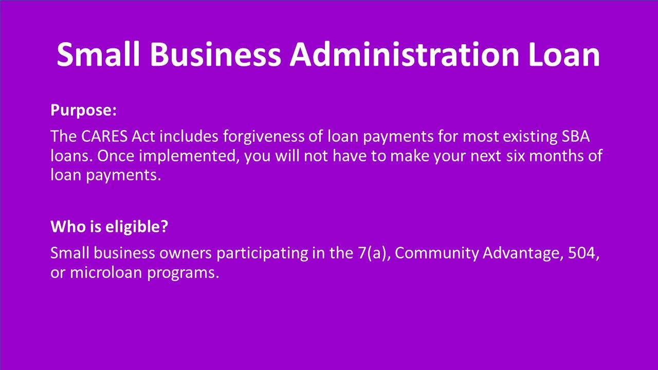 CARES Act Opens in new window