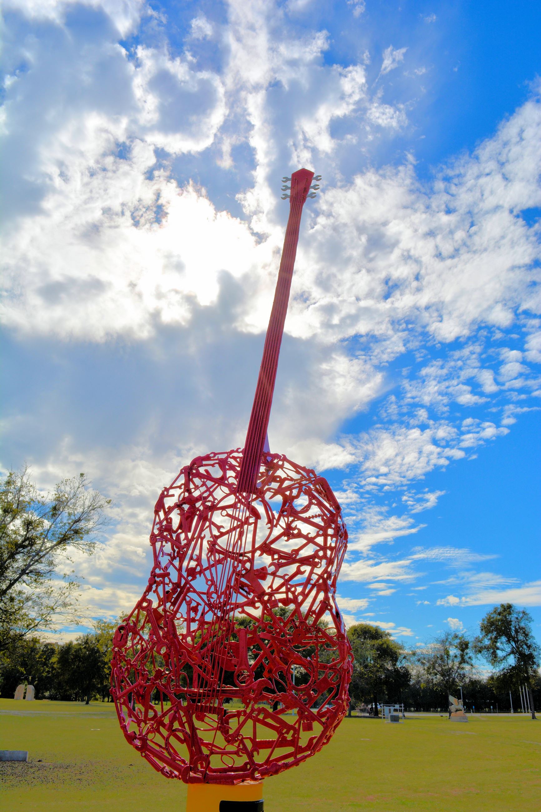 'Music To My Ears' by Terry Jones Dedicated to Reid Schaub - Installed 2016