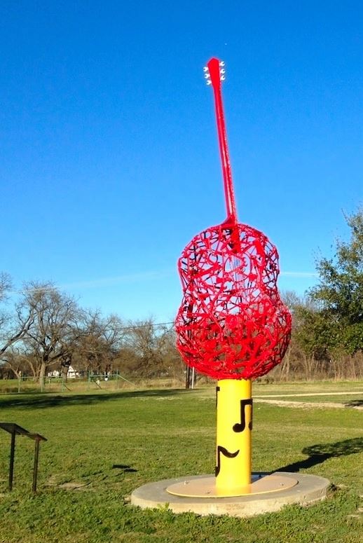 'Music To My Ears' by Terry Jones - Dedicated to Reid Schaub -Installed 2016