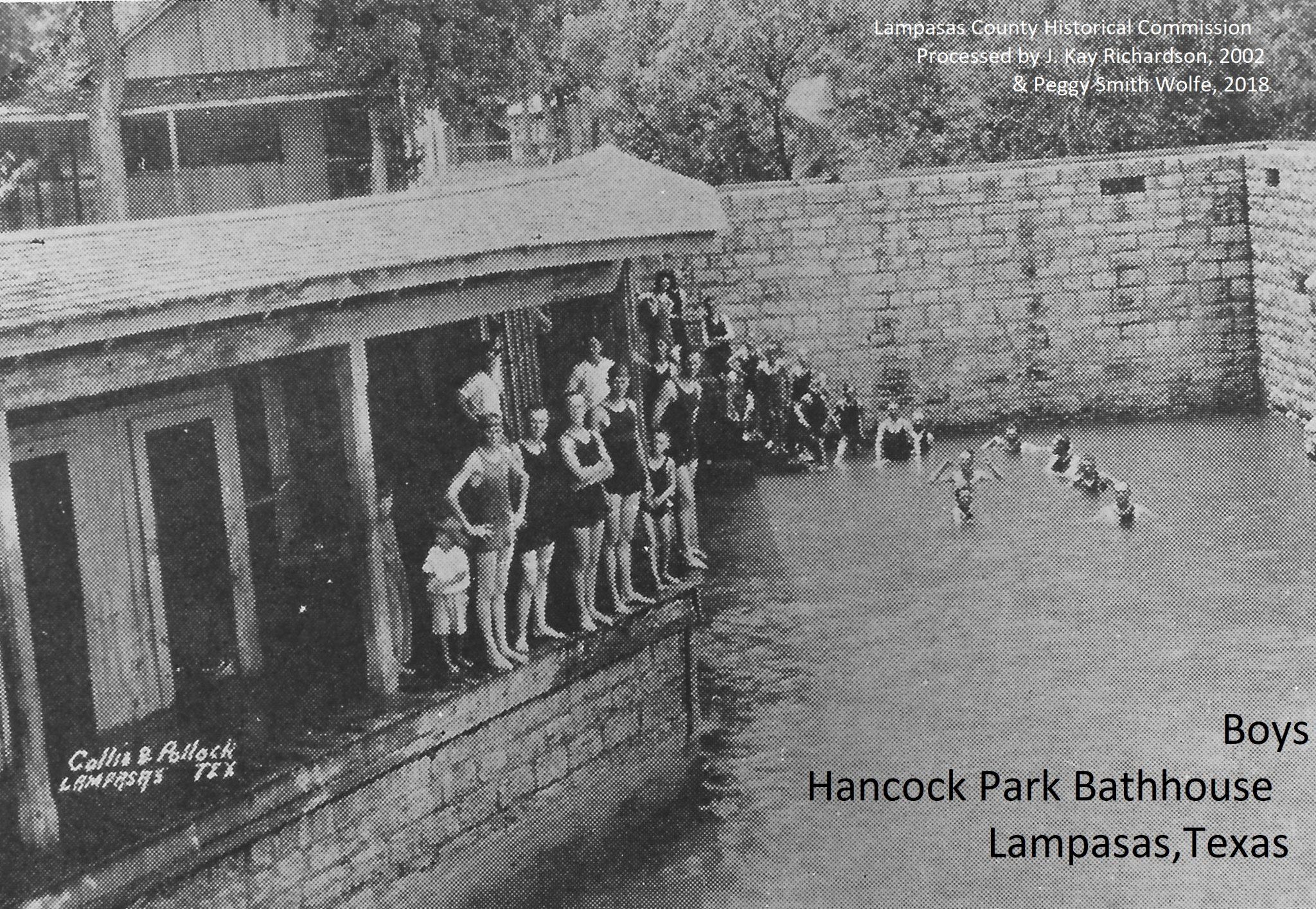 horizontal boys Hancock Bathhouse Boys