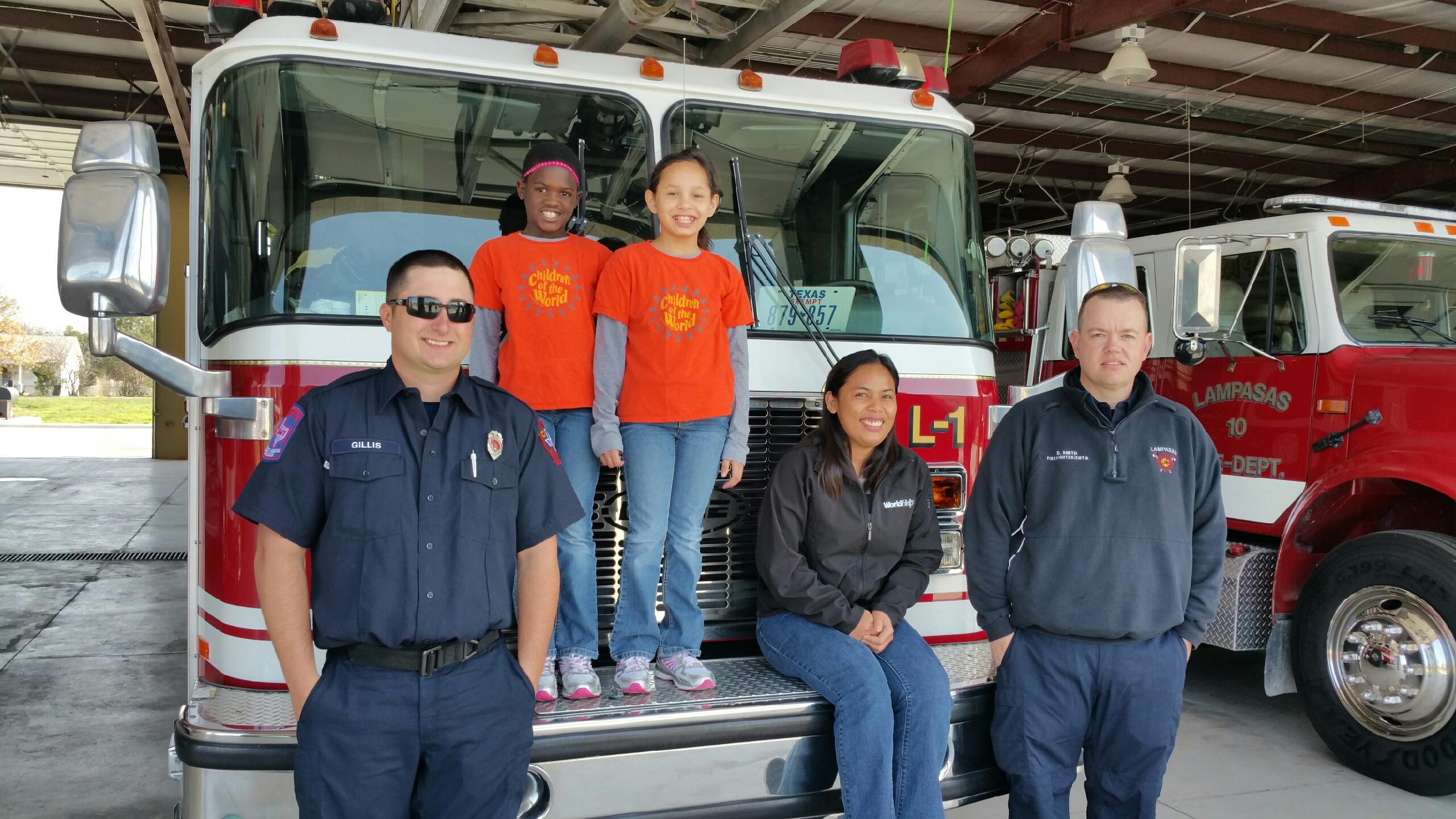 Lampasas FD Visitors from around the world